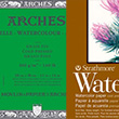 Strathmore Serie 400 Cold Press Watercolor paper pad